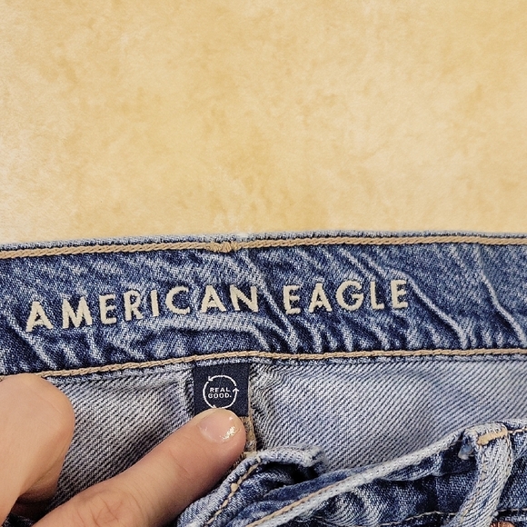 American Eagle Outfitters Light Blue Flare Jeans - Picture 2 of 6